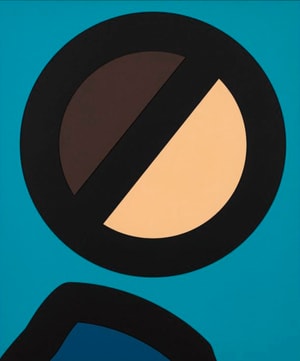 Julian Opie - Paper Head 7