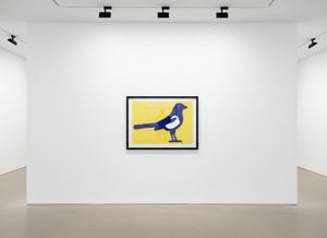 Julian Opie - Small Birds Magpie