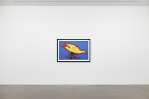 Julian Opie - Small Birds Swamp Hen