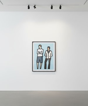 Julian Opie - Standing Couples 1