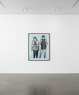 Julian Opie - Standing Couples 5