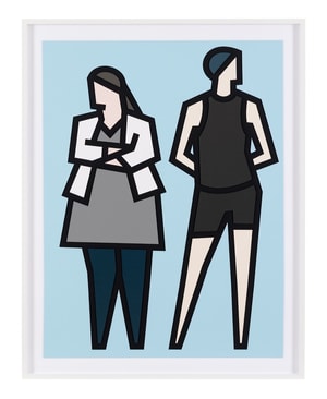 Julian Opie - Standing Couples 5