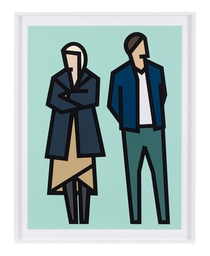 Julian Opie - Standing Couples 6