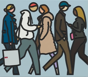 Julian Opie - Walking in New York 7