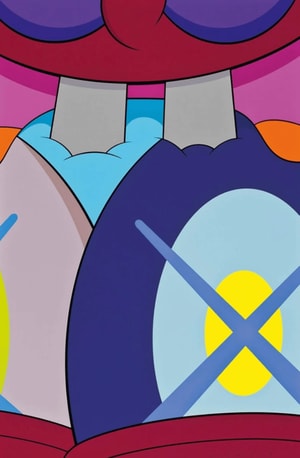 KAWS - Ups and Downs No. 9