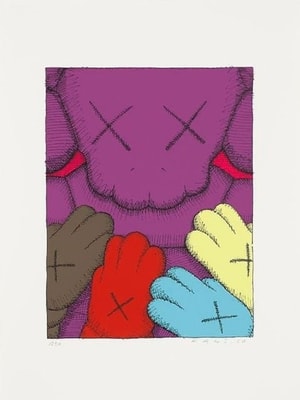 KAWS - Urge VIII (purple)