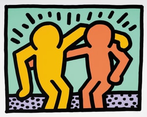 Keith Haring - Best Buddies