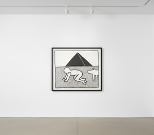 Keith Haring - Blueprint Drawing 17 (Littmann PP. 183)