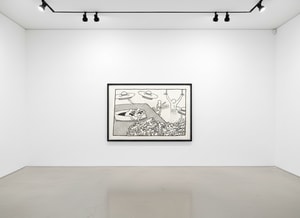 Keith Haring - Blueprint Drawing 2 (Littmann PP. 176)