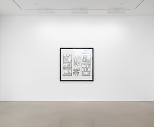 Keith Haring - Blueprint Drawing 6 (Littmann PP. 178)