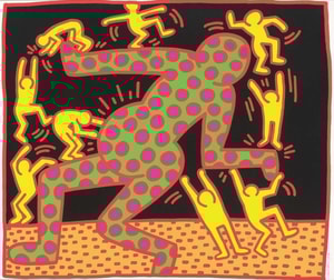 Keith Haring - Fertility 3 (Littmann PP. 32)