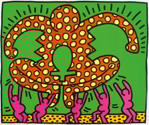 Keith Haring - Fertility 5 (Littmann PP. 33)