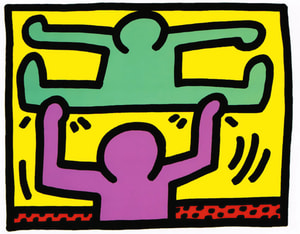 Keith Haring - Pop Shop I (D) (Littmann PP. 83)