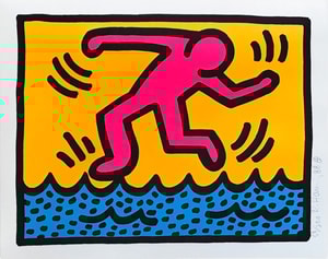 Keith Haring - Pop Shop II (C) (Littmann PP. 97)