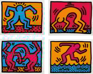 Keith Haring - Pop Shop II (Littmann PP. 96-97)