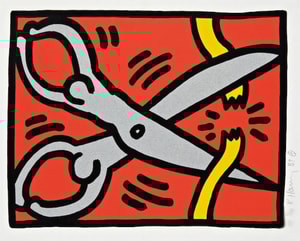 Keith Haring - Pop Shop III (B) (Littmann PP. 144)