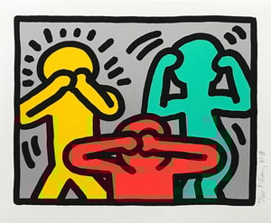 Keith Haring - Pop Shop III (C) (Littmann PP. 145)