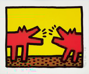 Keith Haring - Pop Shop IV (D) (Littmann PP. 147)