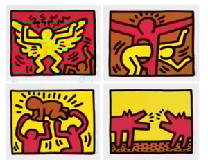 Keith Haring - Pop Shop IV (Littmann PP. 146-147)