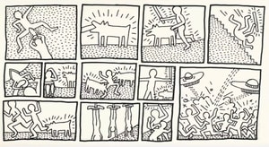 Keith Haring - The Blueprint Drawings (Complete Set)