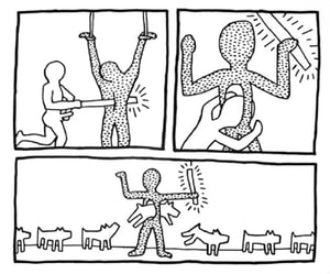 Keith Haring - The Blueprint Drawings (Complete Set)