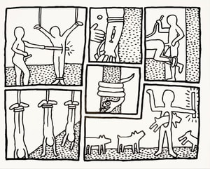 Keith Haring - The Blueprint Drawings (Complete Set)