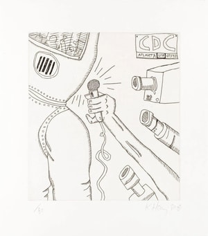 Keith Haring - The Valley 13 (Littmann PP. 141)