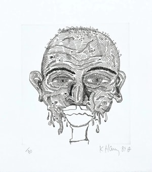 Keith Haring - The Valley 5 (Littmann PP. 138)