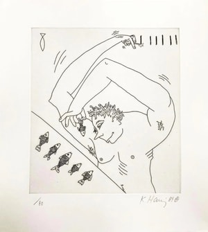 Keith Haring - The Valley 7 (Littmann PP. 139)