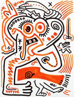 Keith Haring - Untitled 1984