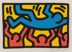 Keith Haring - Untitled 2 (Littmann PP. 74)