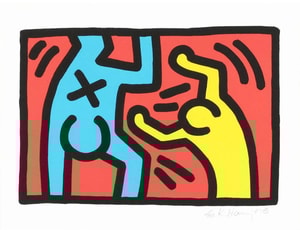 Keith Haring - Untitled 4 (Littmann PP. 75)