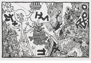 Keith Haring - Untitled (Littmann PP. 72)