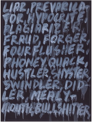 Mel Bochner - Liar