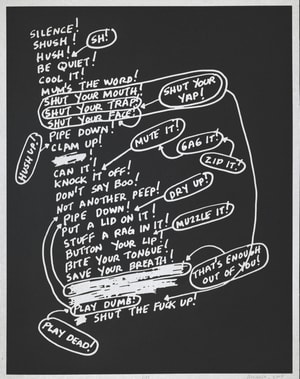 Mel Bochner - Silence