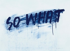 Mel Bochner - So What