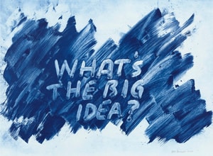 Mel Bochner - What's The Big Idea