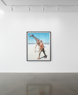 Michel Comte - Beauty and the Beast (Giraffe Color)