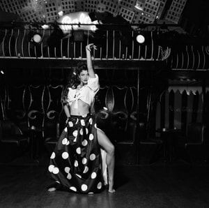 Michel Comte - Helena Christensen Dancer