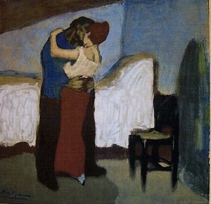 Pablo Picasso - After The Embrace