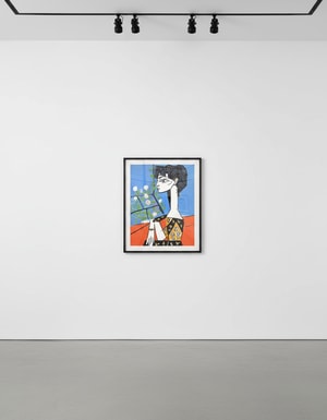 Pablo Picasso - Jacqueline with Roses