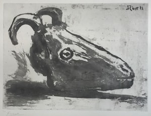 Pablo Picasso - Le Crane de Chevre