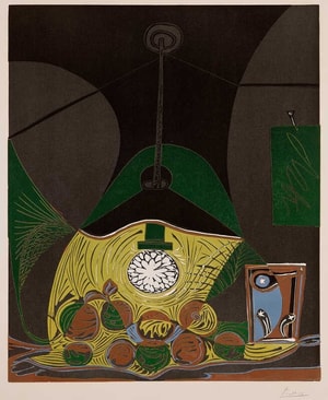 Pablo Picasso - Nature morte à la suspension, 26 mars