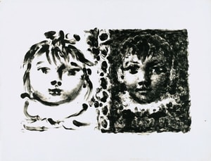Pablo Picasso - Paloma et Claude