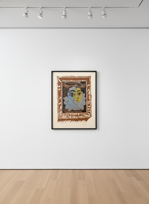 Pablo Picasso - Portrait de Femme a la Fraise et au Chapeau