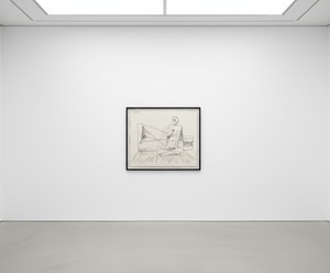 Pablo Picasso - Reclining Man and Crouching Woman | Homme couché et femme accroupie