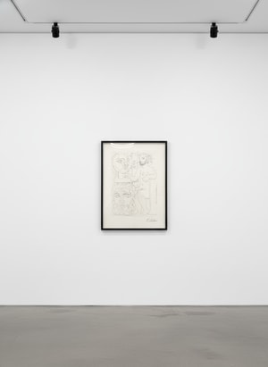 Pablo Picasso - Sculpteur et Deux Têtes sculptées (La Suite Vollard)