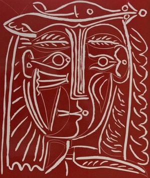 Pablo Picasso - Tête de Femme au Chapeau