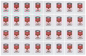 Richard Pettibone - 32 Cans of Campbell's Soup