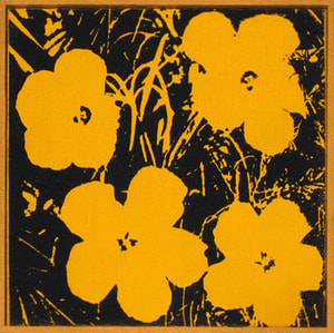 Richard Pettibone - Andy Warhol Flowers (Yellow)
